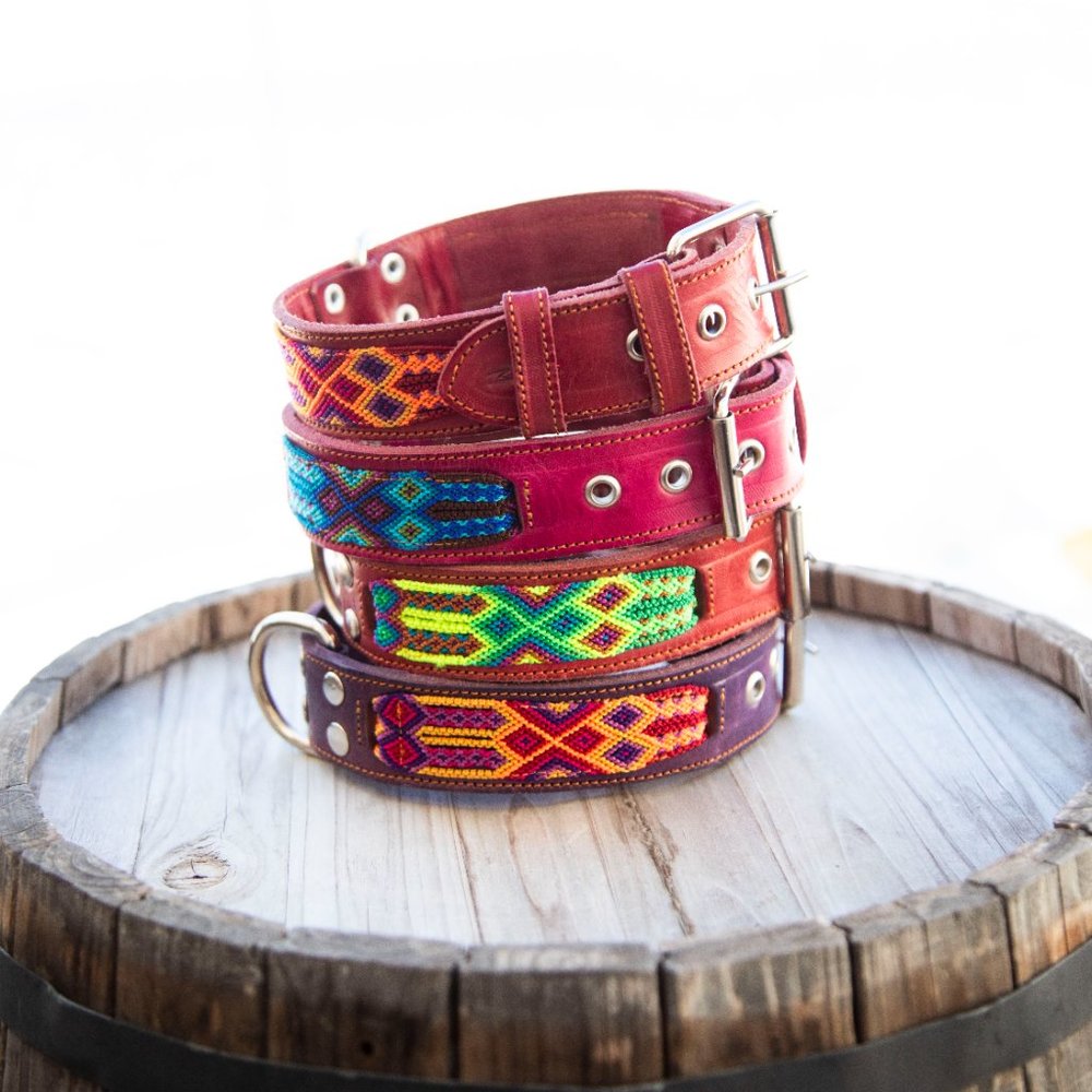 Genuine Leather Dog collars